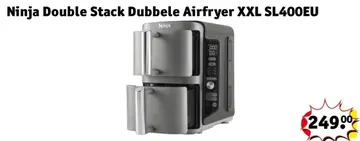 Aanbieding: Ninja Double Stack Dubbele Airfryer XXL SL400