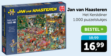 Aanbieding: Jan van Haasteren Het Kerstdiner puzzel