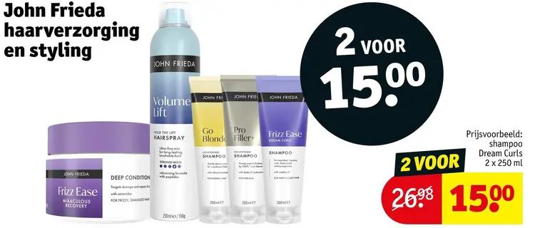 Aanbieding: Haarverzorging en styling