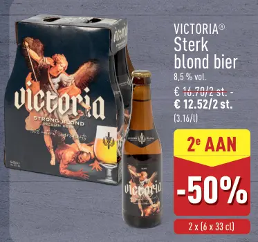 Promotie: Sterk blond bier