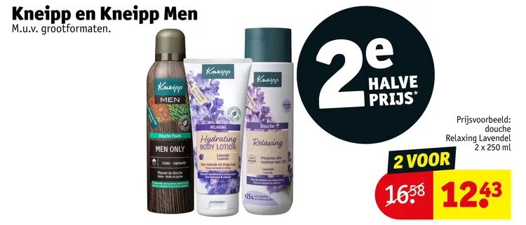 Aanbieding: Kneipp en Kneipp Men