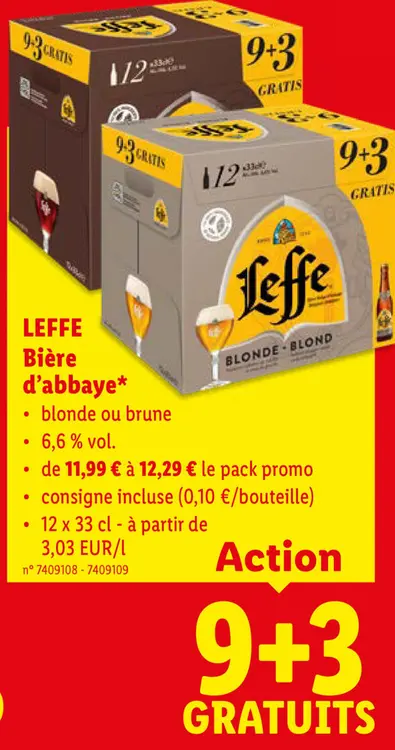 Offre: Bière d'abbaye