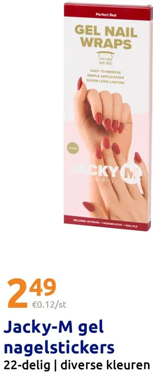 Aanbieding: Jacky-M Gel nagelstickers