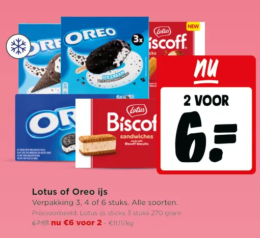 Promotie: Lotus of Oreo ijs
