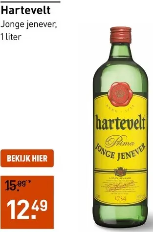 Aanbieding: Jonge jenever