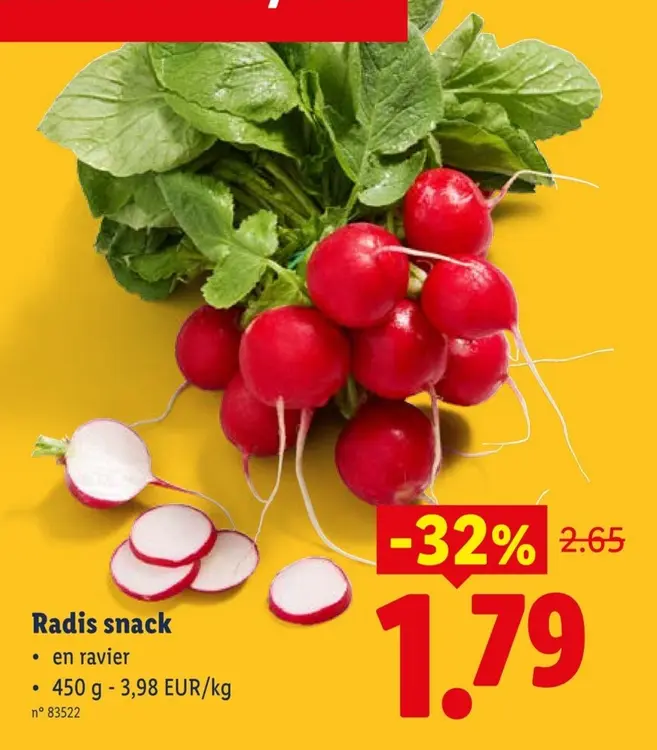 Offre: Radis snack