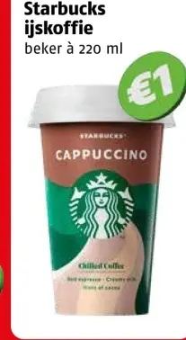 Aanbieding: Starbucks ijskoffie