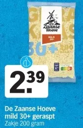 Aanbieding: mild 30+ geraspt