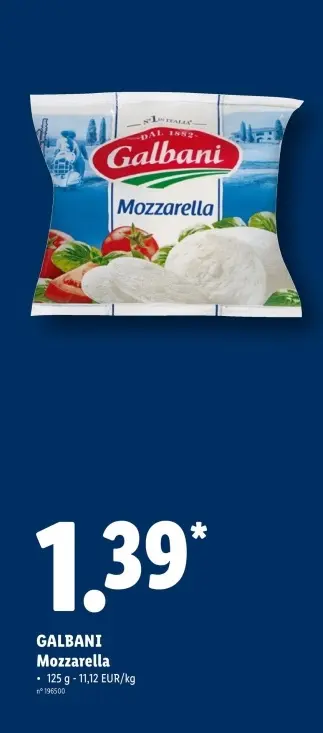 Offre: Mozzarella