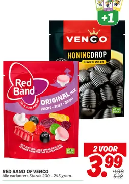 Aanbieding: Red band of Venco