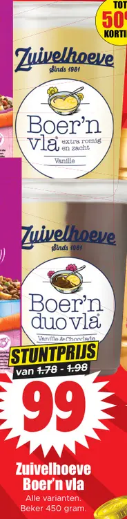 Aanbieding: Boer'n vla