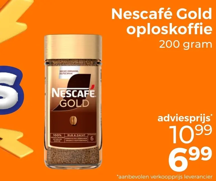 Aanbieding: Gold oploskoffie