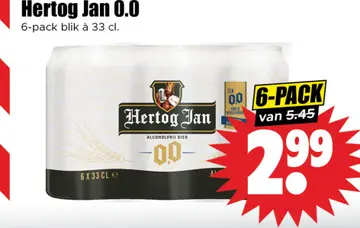 Aanbieding: Hertog Jan 0.0