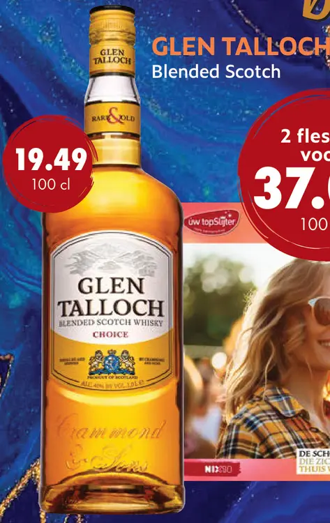 Aanbieding: GLEN TALLOCH Blended Scotch