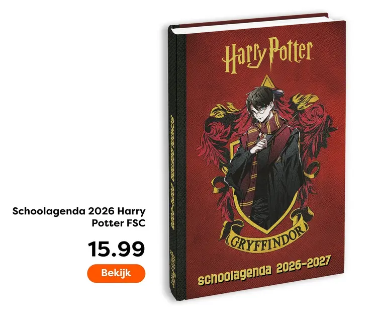 Aanbieding: Schoolagenda Harry Potter FSC