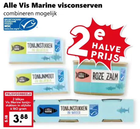 Aanbieding: Alle visconserven