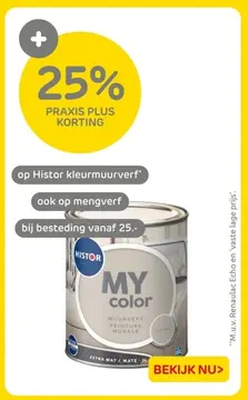 Aanbieding: Histor My Color Muurverf