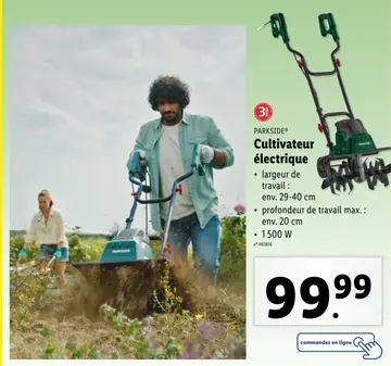 Offre: Cultivateur électrique