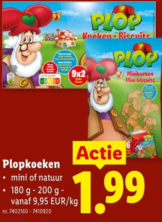 Promotie: Plop Plopkoeken