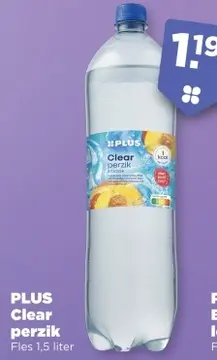Aanbieding: Clear perzik