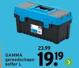 Aanbieding: gereedschapskoffer L