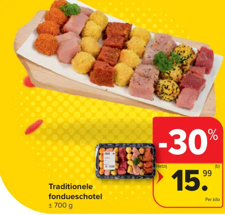 Promotie: Traditionele fondueschotel