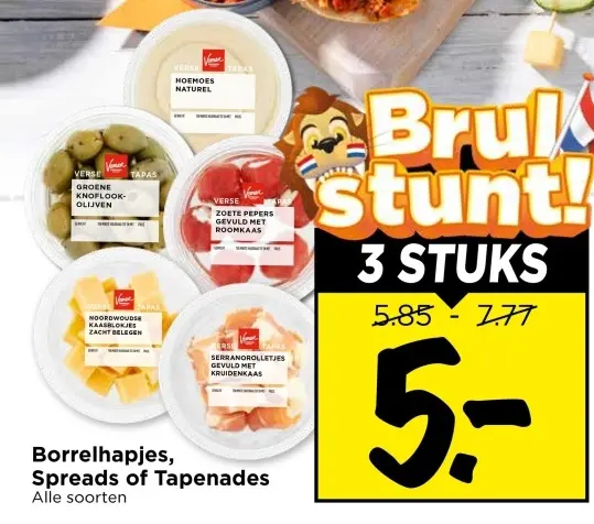 Borrelhapjes, Spreads of Tapenades