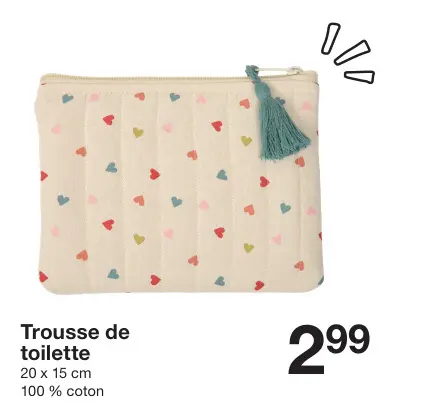 Offre: Trousse de toilette
