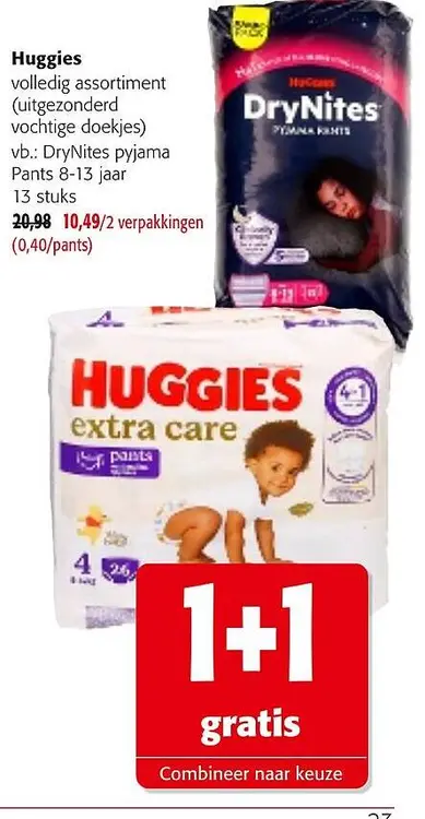 Promotie: Huggies DryNites pyjama Pants