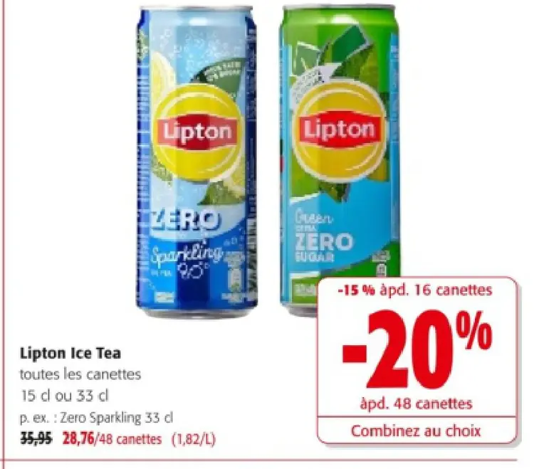Offre: Lipton Ice Tea
