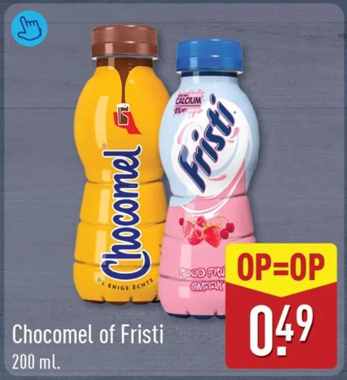 Aanbieding: Chocomel of Fristi