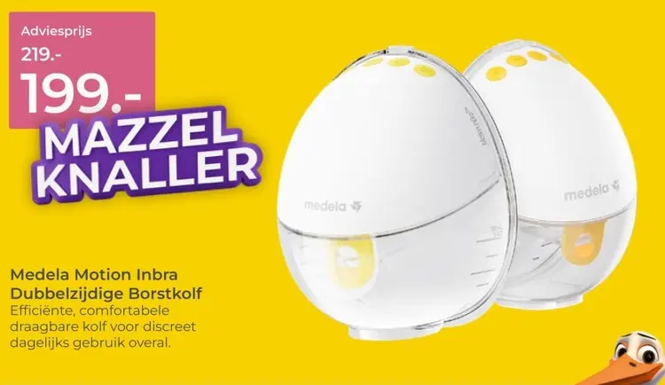 Aanbieding: Motion Inbra Dubbelzijdige Borstkolf