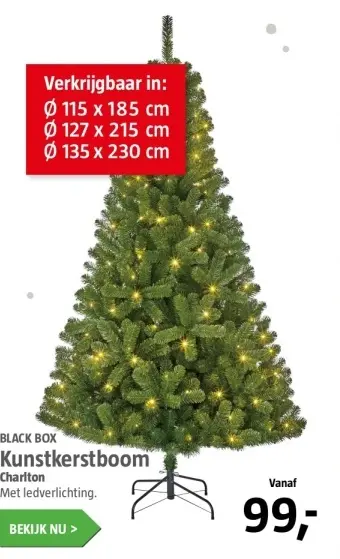 Aanbieding: Kunstkerstboom Charlton