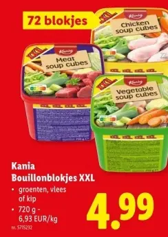 Promotie: Bouillonblokjes XXL