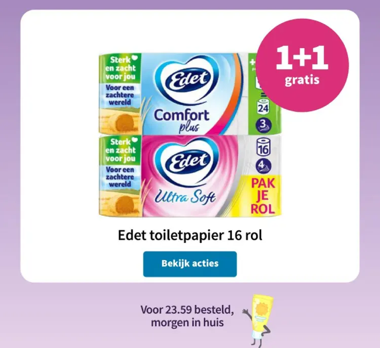 Aanbieding: toiletpapier