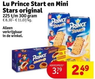 Promotie: Prince Start en Mini Stars original