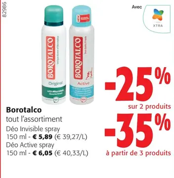 Offre: Borotalco
