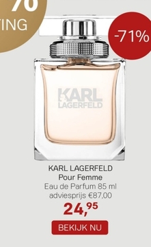 Aanbieding: KARL LAGERFELD Pour Femme