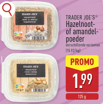 Promotie: Hazelnoot- of amandelpoeder