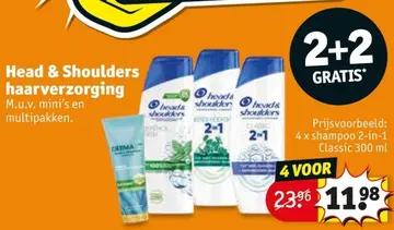 Aanbieding: Head & Shoulders haarverzorging