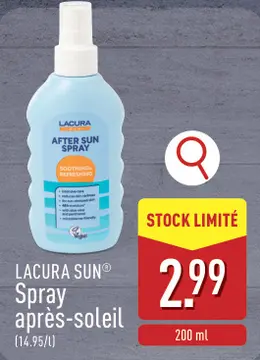 Offre: Spray après-soleil