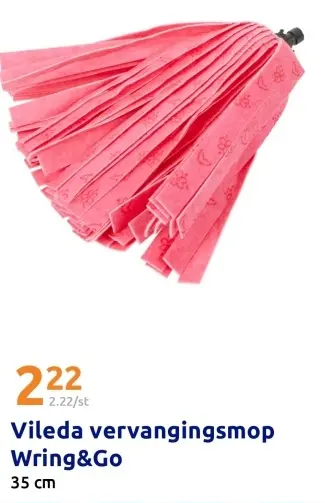 Aanbieding: vervangingsmop