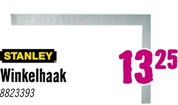 Aanbieding: STANLEY Winkelhaak 600x400 mm