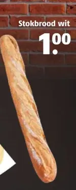 Aanbieding: Stokbrood wit