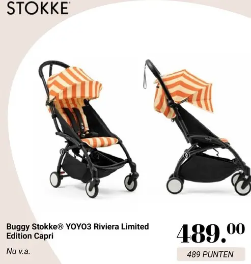 Aanbieding: Buggy YOYO3 Riviera Limited Edition Capri