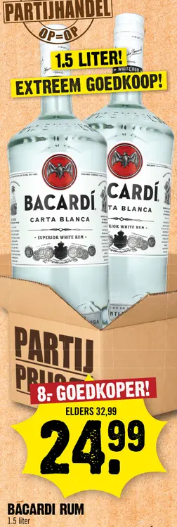 Aanbieding: Bacardi Rum