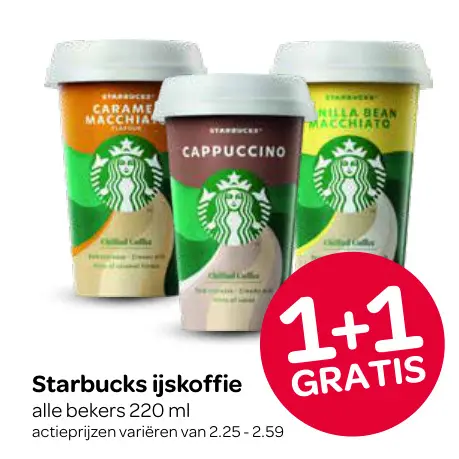 Aanbieding: Starbucks ijskoffie