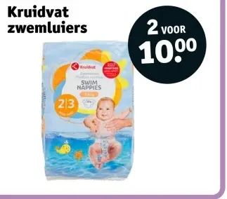 Aanbieding: Kruidvat zwemluiers