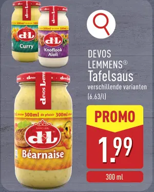 Promotie: Tafelsaus