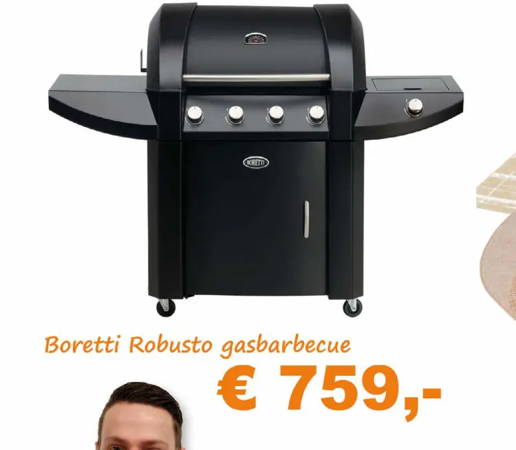 Aanbieding: Robusto gasbarbecue